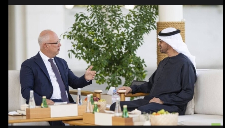 الرئيس الإماراتي يستقبل ممثل بوتين ويناقش معه تطوير التعاون الثنائي