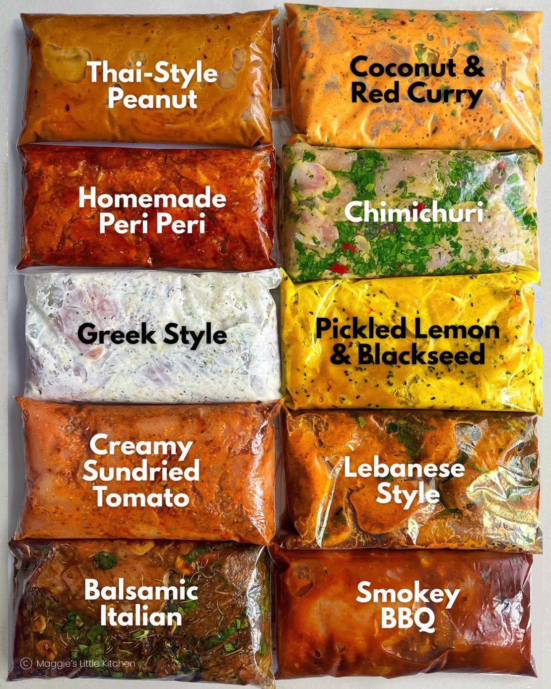 مطبخ الكنانة تتبيلات مختلفة للدجاج مشوي ومقلي