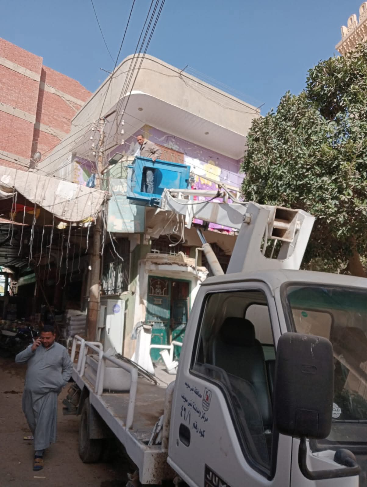 جهود الوحدة المحلية لمركز ومدينة بني سويف في ملفات النظافة ومواجهة التعديات وتحسين مستوى الخدمات المقدمة للمواطنين