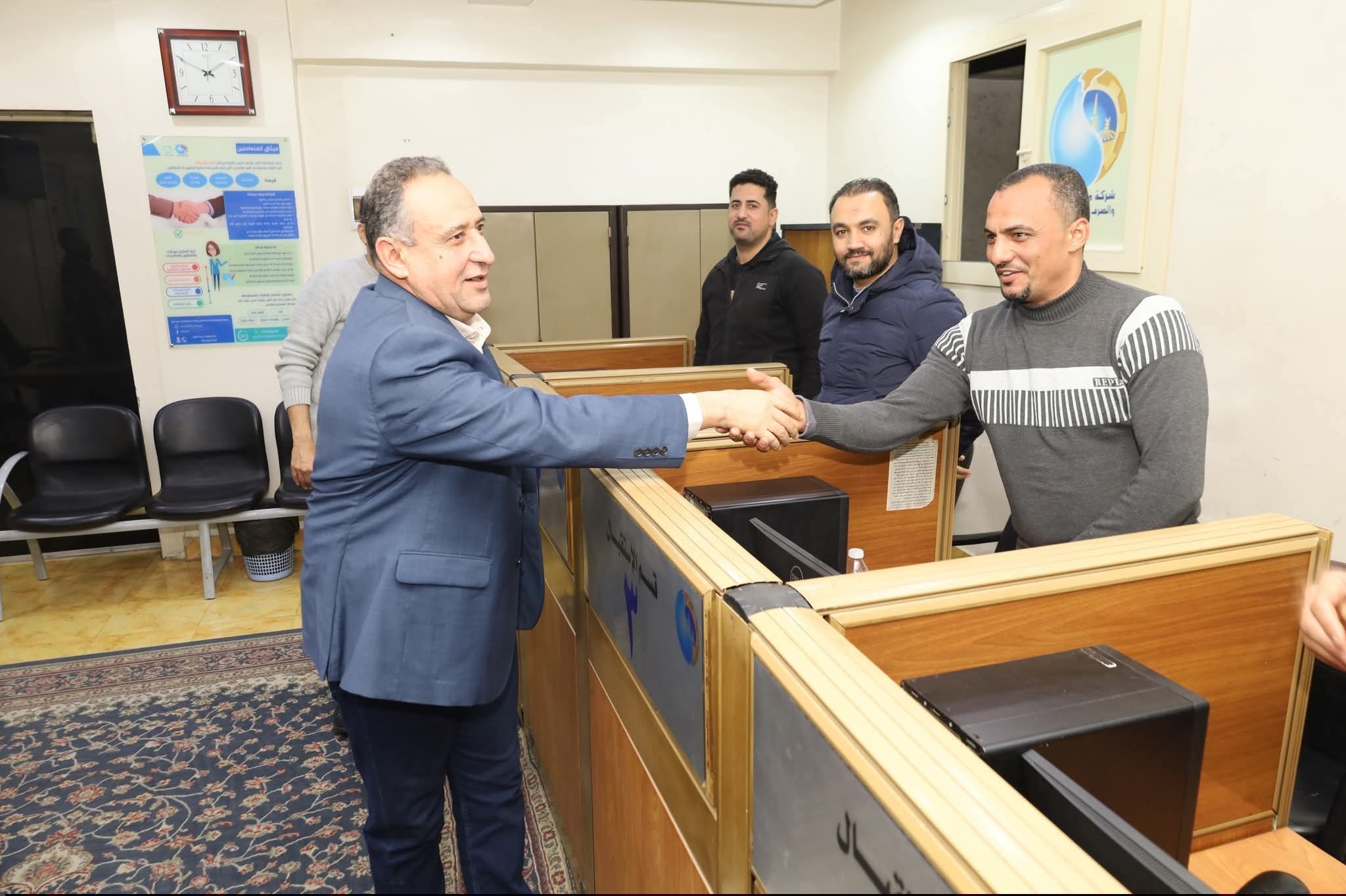 منظومة رقمية لإدارة الطوارئ رئيس مياه الغربية يتفقد الخط الساخن ويوجه بسرعة إنجاز مركز الأزمات الجديد