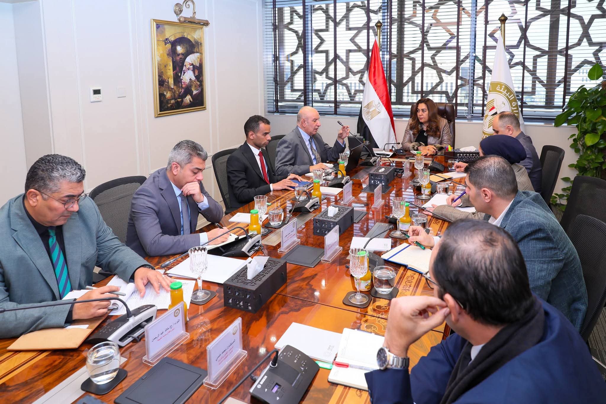 وزيرة التنمية المحلية والقائم بأعمال وزير البيئة تبحث سبل تعزيز الاستثمار داخل المحميات الطبيعية مع صندوق تحيا مصر