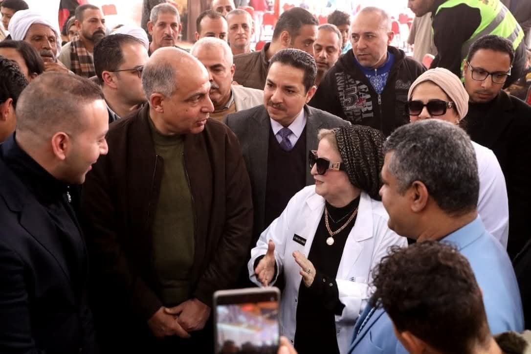 المركز القومي للبحوث يوجه قافلة طبية إلى قرية طمبدي بمركز مغاغة بمحافظة المنيا