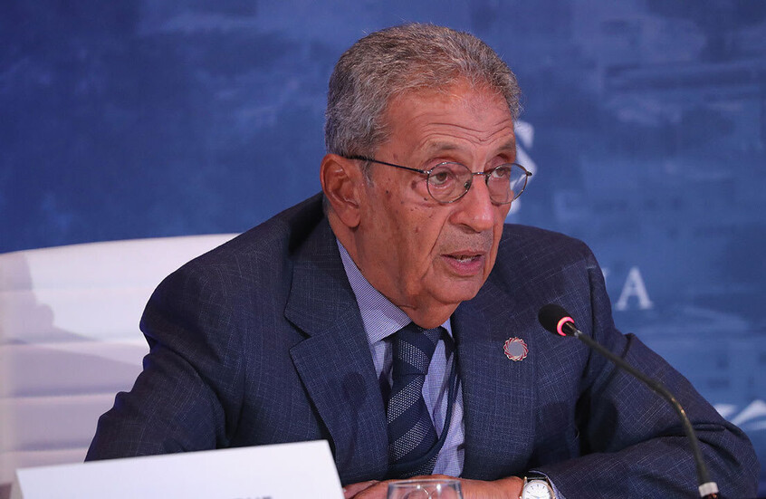 عمرو موسى يحذر من فخ دولي للعرب