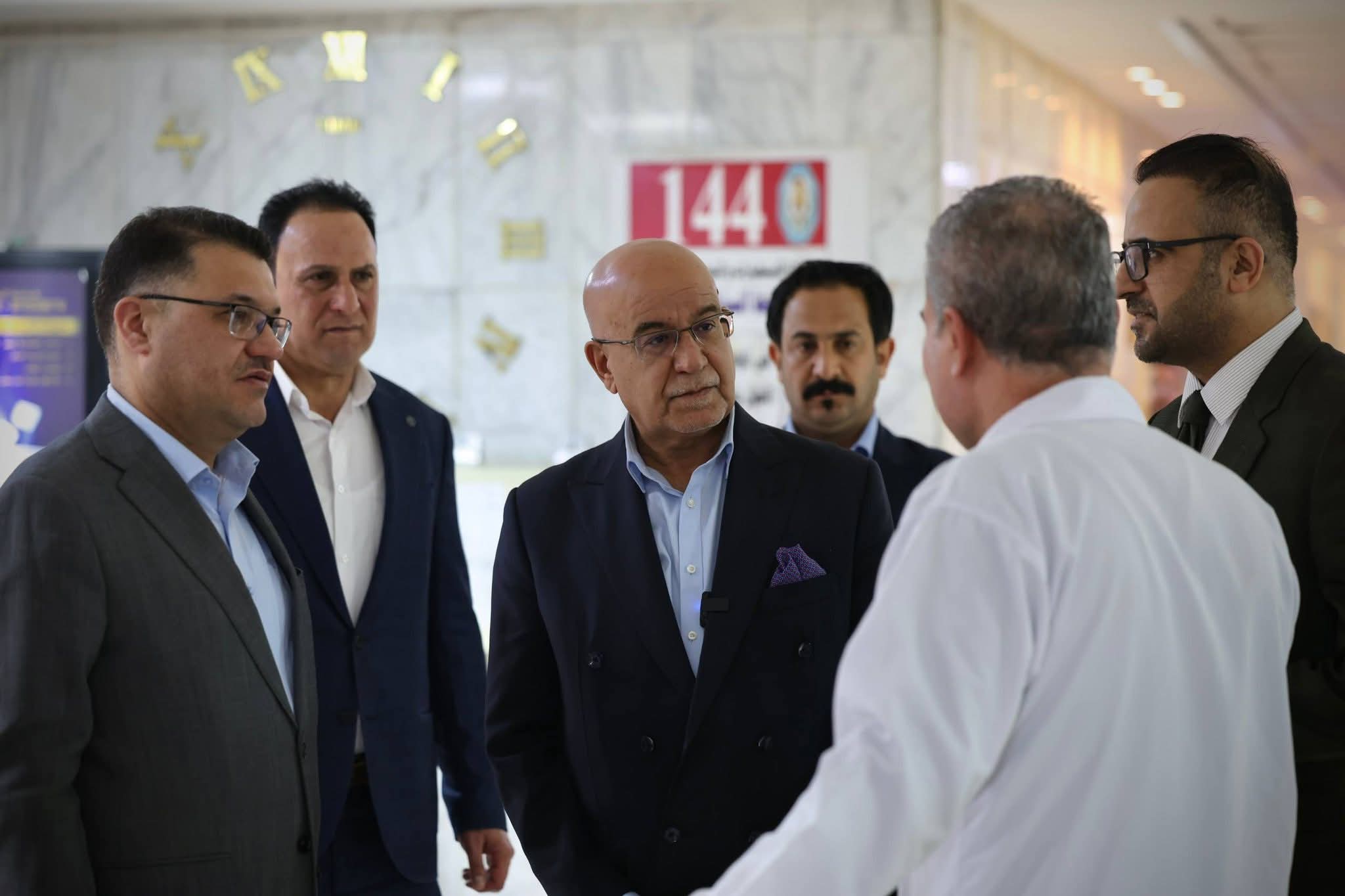 وزير الصحة العراقية يتفقد مستوى الأداء والخدمات الصحية في مستشفى ابن النفيس بالعاصمة بغداد