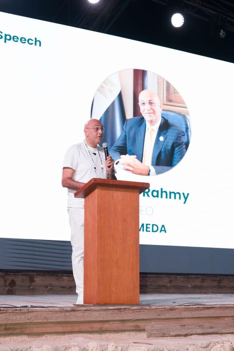 الرئيس التنفيذي لجهاز تنمية المشروعات يعرض أنشطة الجهاز الداعمة لرواد الأعمال والشركات الناشئة في الاجتماع السنوي الرابع لمستثمرين صندوق DisrupTech  