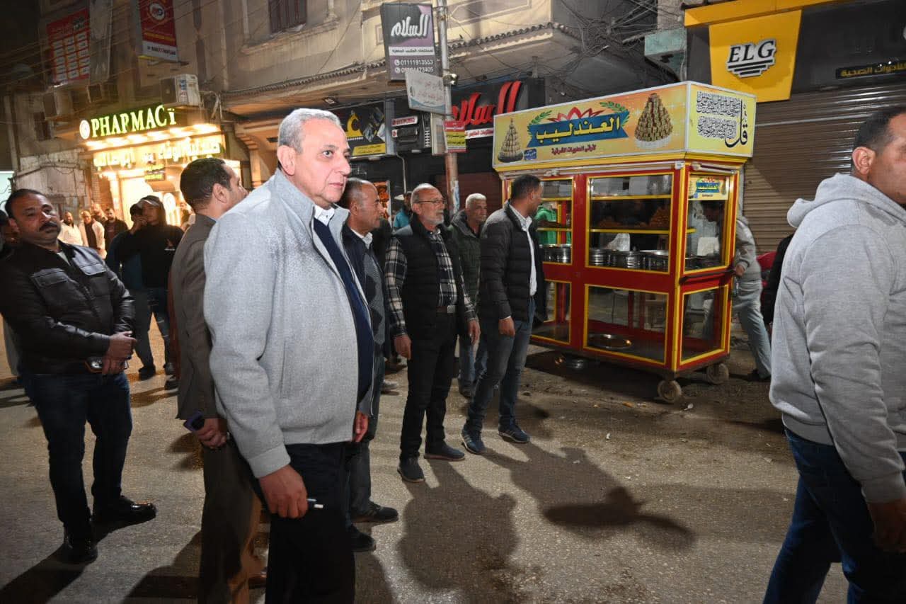 للمرة الثانية خلال أقل من ٤٨ ساعة وعلى مدار ٣ ساعات متواصلة استمرت حتى منتصف الليل في قلب الشارع المحلاوي لإعادة الانضباط