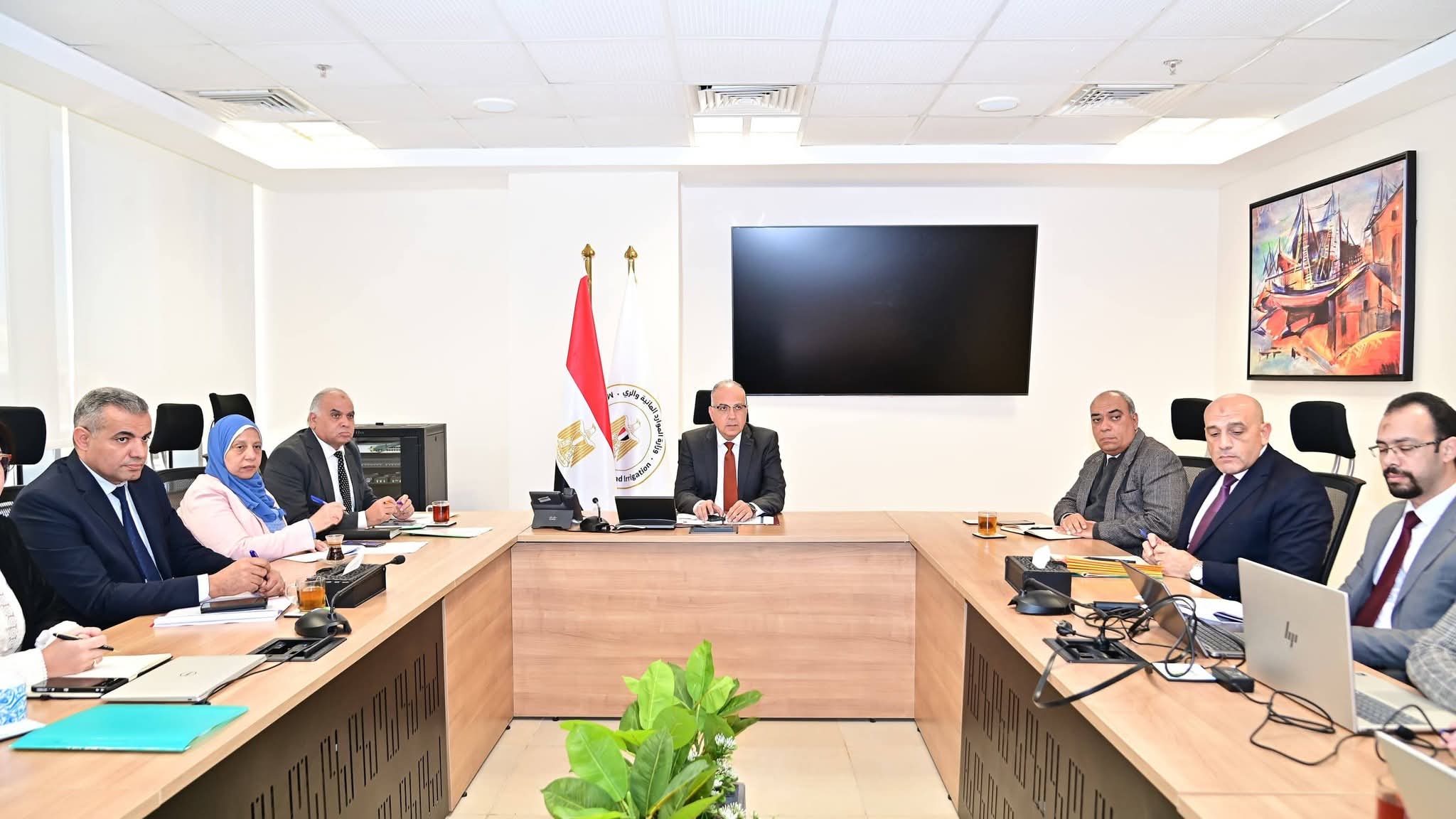  الدكتور سويلم يتابع موقف أنشطة المرحلة الثانية من مشروع برنامج إدارة مياه دلتا النيل بمحافظات "الإسماعيلية والدقهلية والشرقية"