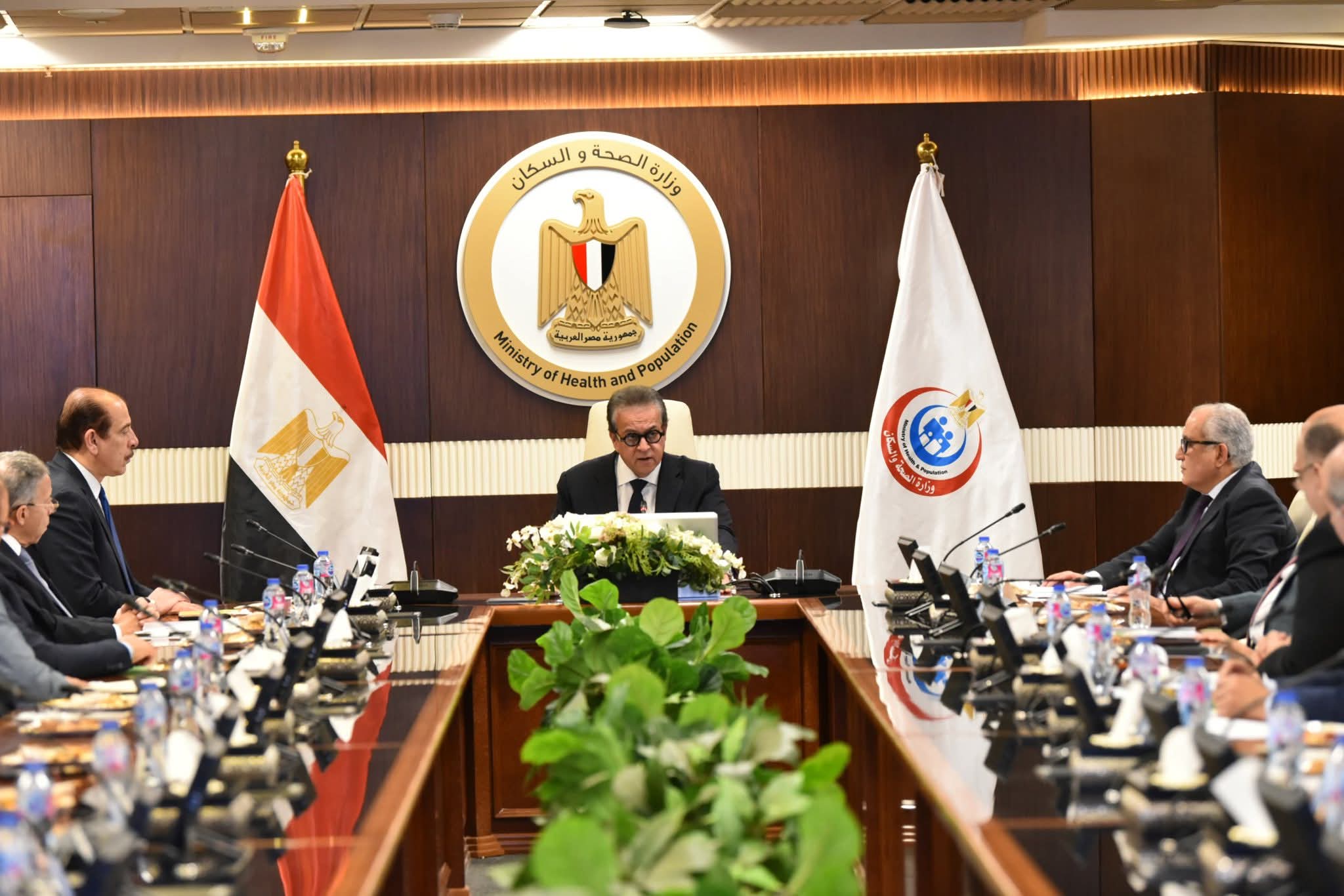 وزير الصحة يترأس الاجتماع رقم 214 لمجلس إدارة الهيئة العامة للتأمين الصحي 