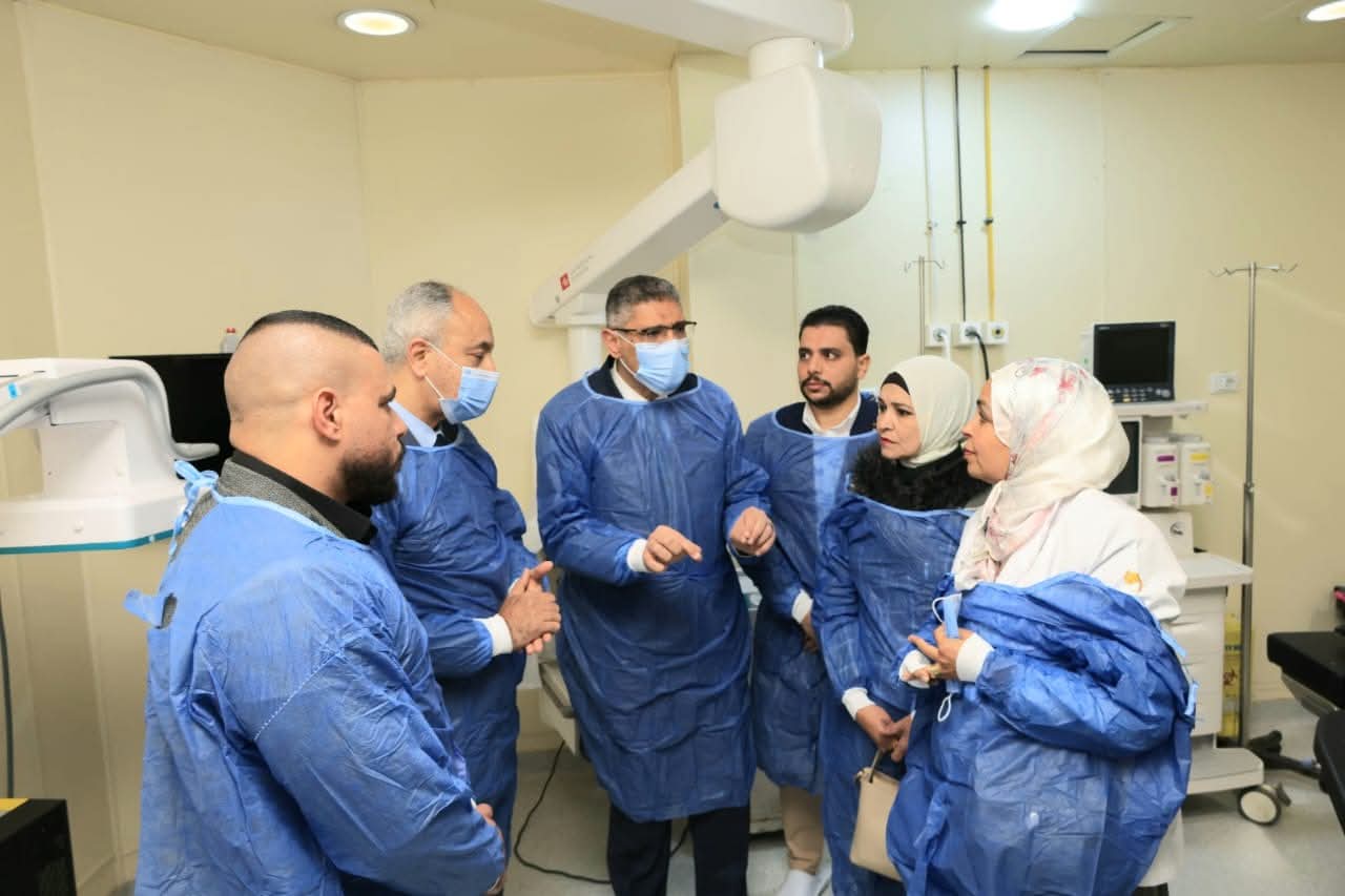 محافظ الجيزة يفتتح مبنى العمليات المطوّر بمستشفى 6 أكتوبر المركز