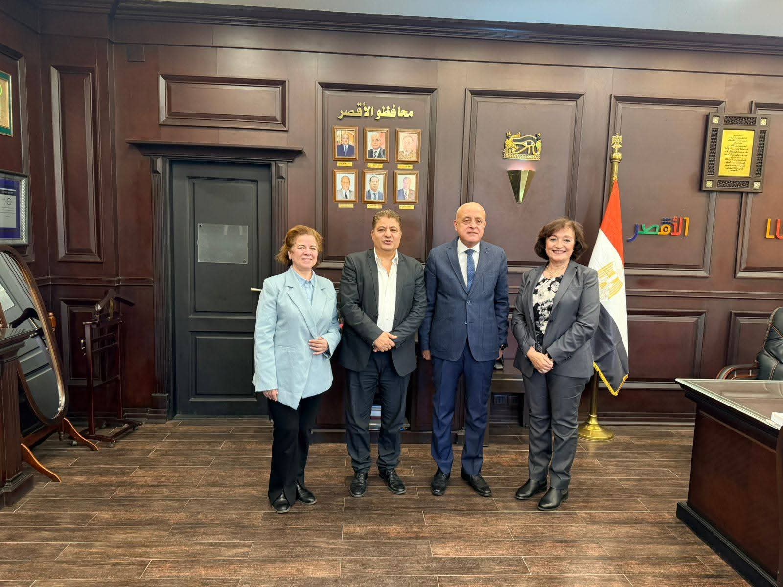 محافظ الأقصر يستقبل وفد مهرجان السينما الأفريقية لمناقشة الاستعدادات النهائية للدورة الـ15