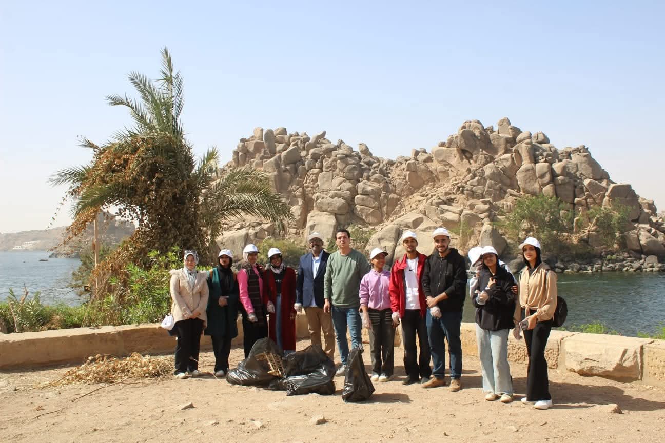 وزارة الشباب والرياضة تنفذ قافلة بيئية بأسوان بالتعاون مع وزارة البيئة لتعزيز الوعي والتنمية المستدامة