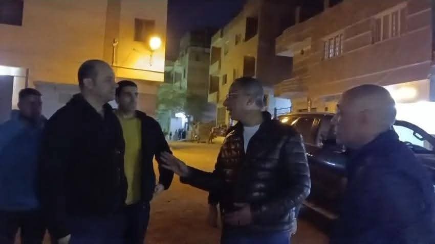 محافظ الجيزة يجري جولة ميدانية مفاجئة منتصف الليل لمتابعة حالة النظافة بمنطقة ناهيا بمركز كرداسة 