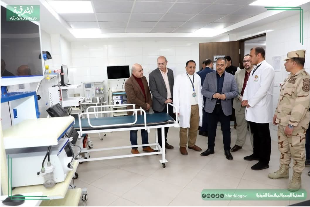 محافظ الشرقية يتفقد مستشفى حميات الزقازيق للإطمئنان على مستوى الخدمات الصحية والعلاجية  ويُوجه برفع الإشغالات بمحيط المستشفى وإلزام أصحاب المحال بالمساحات المخصصة لهم