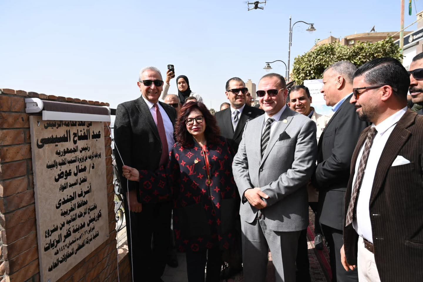 محافظ الغربية يفتتح المرحلة الثانية من تطوير كورنيش كفر الزيات وسط فرحة عارمة وابتسامات ملأت الوجوه