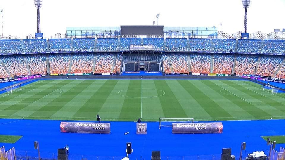 استاد القاهرة يصدر بيانا بشأن تواجد مشجع في المؤتمر الصحفي لمباراة الأهلي والترجي