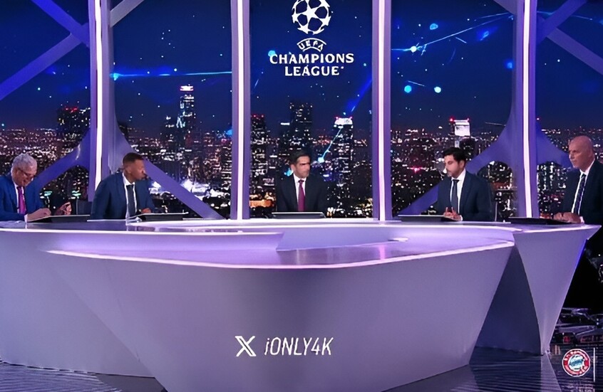 إنذار أمني يفاجئ محللي بي إن سبورت على الهواء