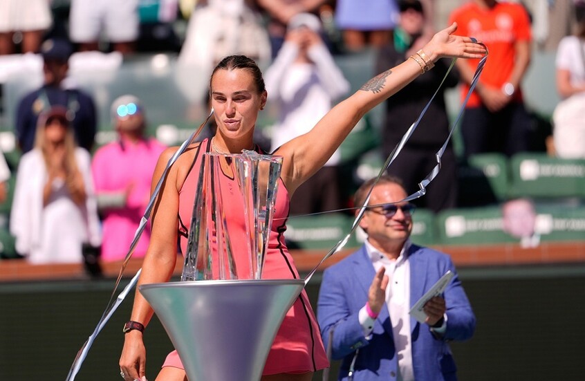 آرينا سابالينكا بطلة الإنديان ويلز