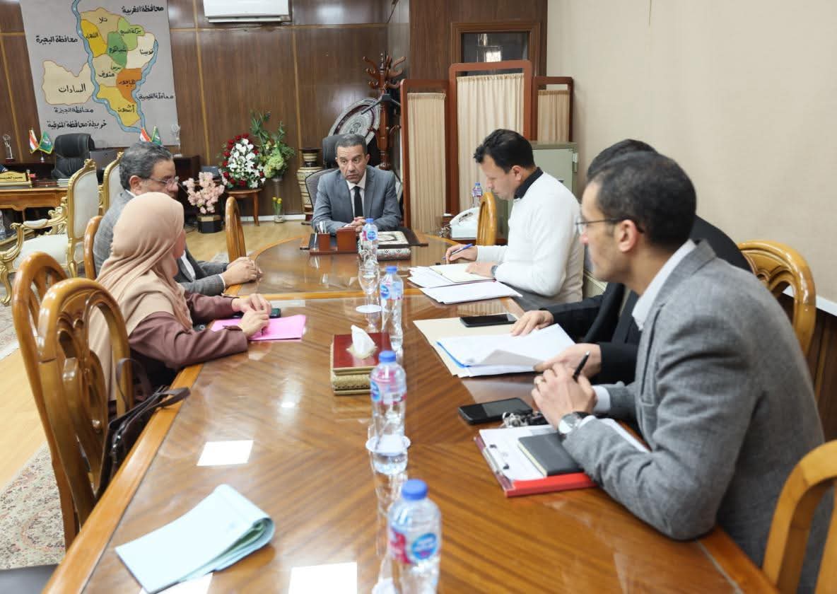محافظ المنوفية يعقد اجتماعاً تنسيقياً مع مسئولي الصحة لمناقشة واستعراض خطط العمل وتذليل المعوقات للإرتقاء بمستوى الخدمات 