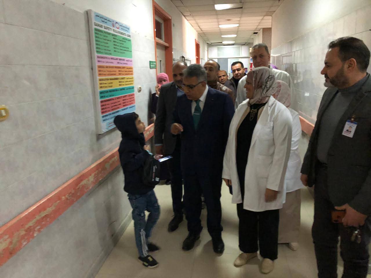 محافظ الدقهلية في جولة مفاجئة بمستشفى سندوب للتأمين الصحي لمتابعة جودة الخدمة الطبية وأعمال التطوير الجاريه