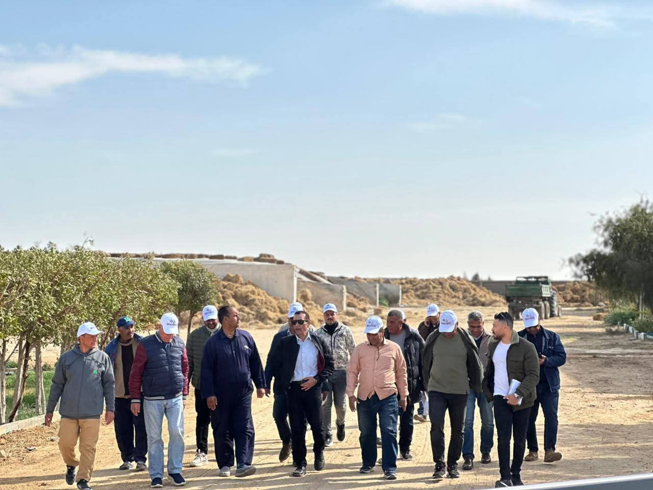 شركة تنمية الريف المصري الجديد" ترفع درجة الاستعداد القصوى لمواجهة موجة الطقس السيئ في مختلف مناطق مشروع المليون ونصف المليون فدان