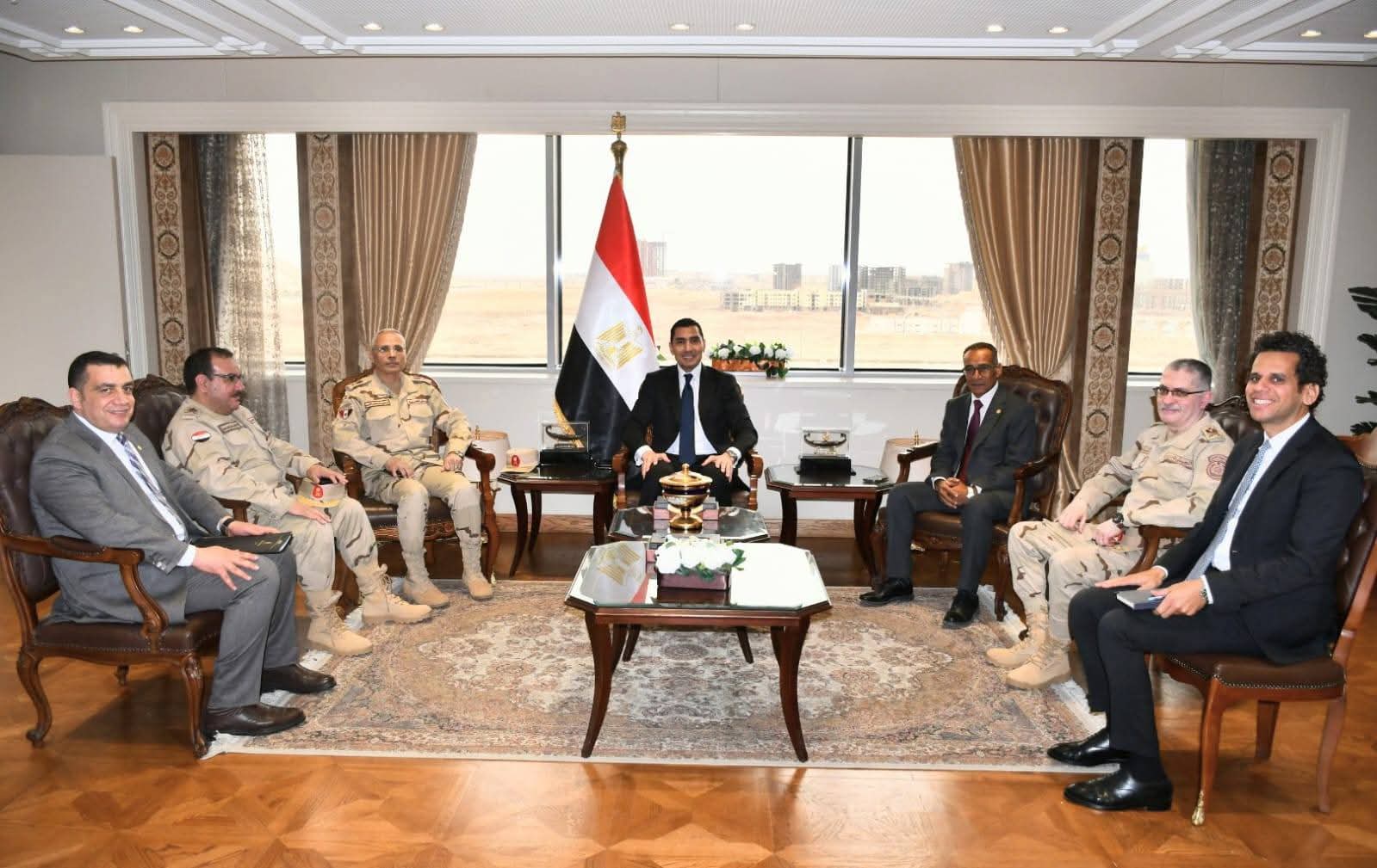 وزير الشباب والرياضة يناقش آخر مستجدات مشروع الجينوم الرياضي