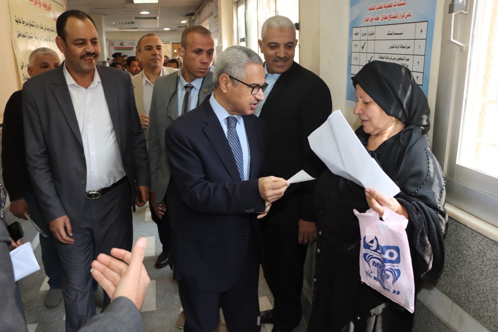 خلال الأسبوع الماضي ملخص نشاط محافظ بني سويف 