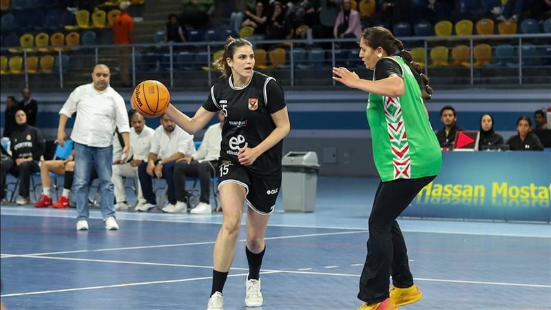 سيدات سبورتنج يفزن على الأهلى 82 - 70 ويتوجن بطلا لكأس مصر