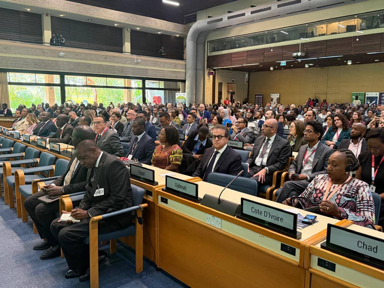 عبدالغفار يشارك في افتتاح قمة الصحة العالمية بنيروبي