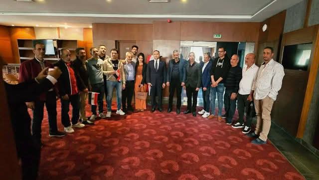 سفير جمهورية مصر العربية لدى تونس يعقد لقاءات مع ممثلي الجالية المصرية في مدينتي "بنزرت" و"صفاقس"