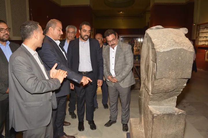 المتحف المصري بالقاهرة يحتفي بيوم التراث العالمي بمعرض "النيل نبض الحضارة المصرية"