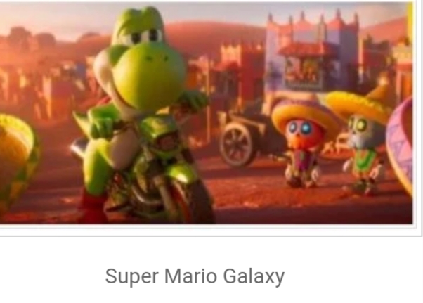 Super Mario Galaxy يتصدر شباك التذاكر للأسبوع الثالث على التوالى