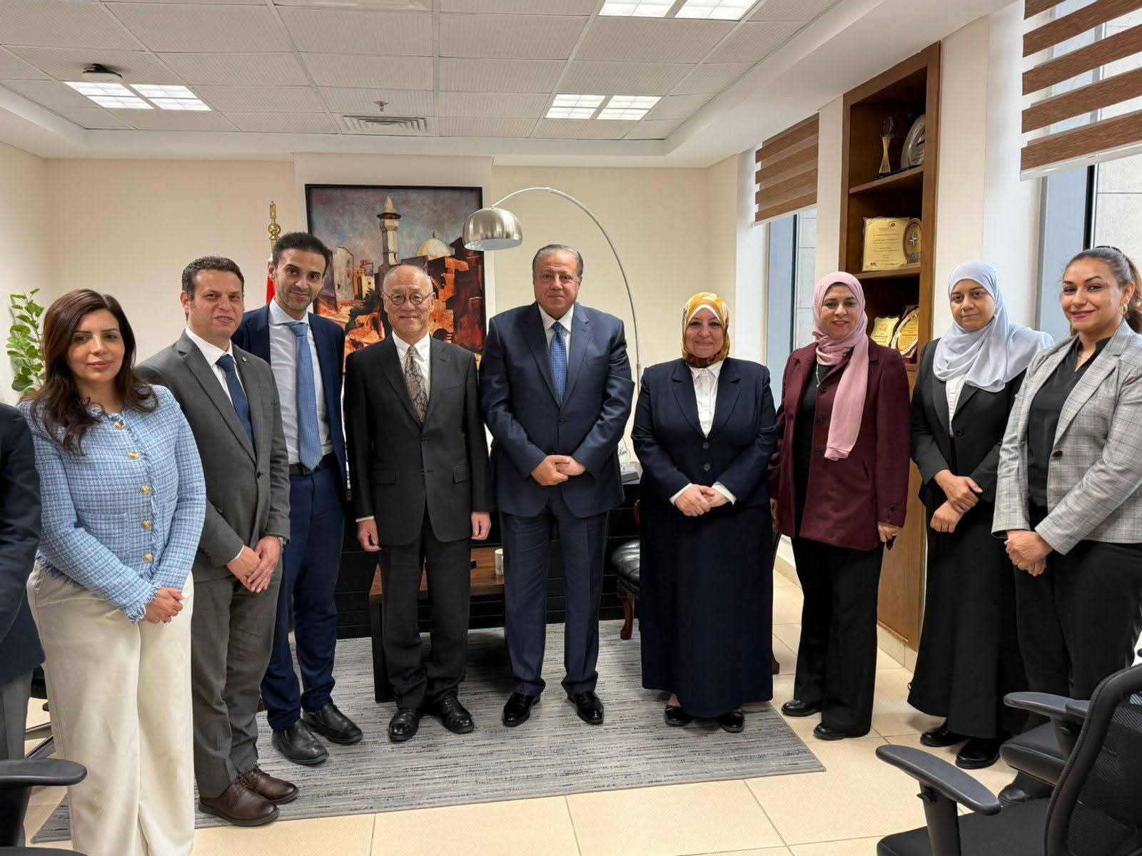 رئيس الجهاز المصري للملكية الفكرية يستقبل السفير الياباني بالقاهرة لبحث سبل تعزيز التعاون المشترك