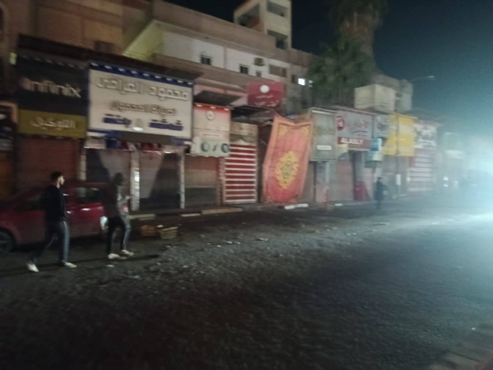 تنفيذً قرار رئيس مجلس الوزراء بشأن مواعيد غلق المحال العامة بمدينة شربين والقرى التابعة للمركز