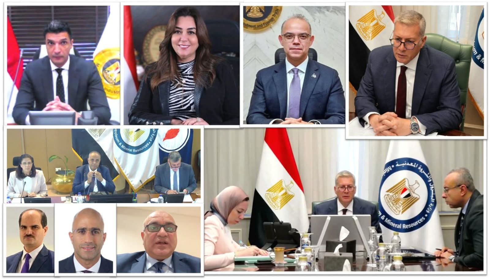 مجلس إدارة هيئة البترول يعقد اجتماعه برئاسة وزير البترول والثروة المعدنية وبمشاركة وزراء التنمية المحلية والبيئة والاستثمار والصناعة