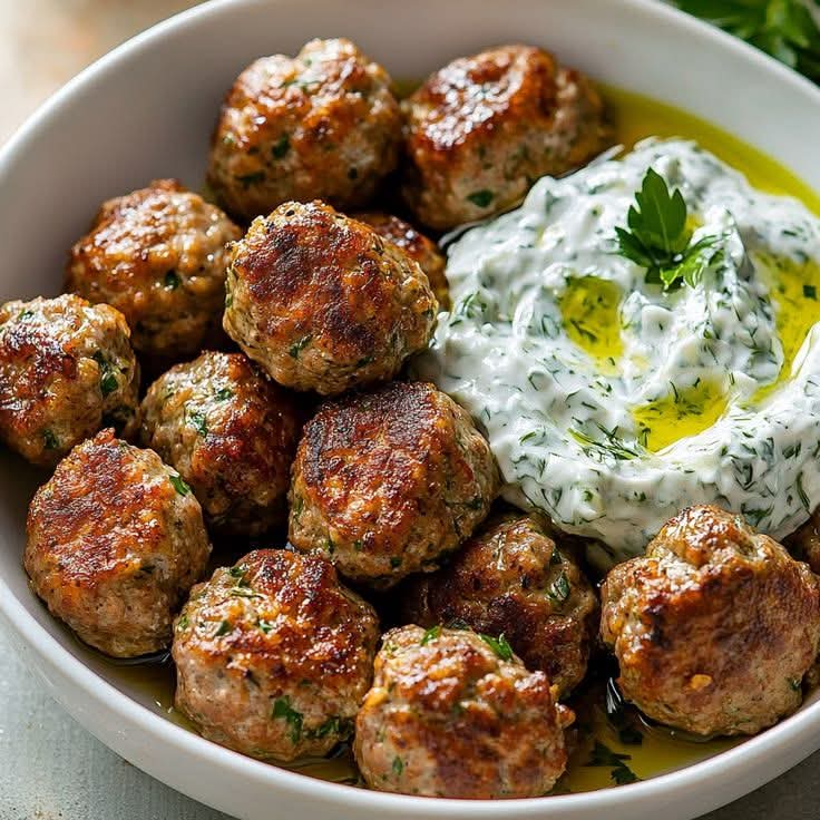 مطبخ الكنانة "كرات اللحم اليونانية (Keftedes)