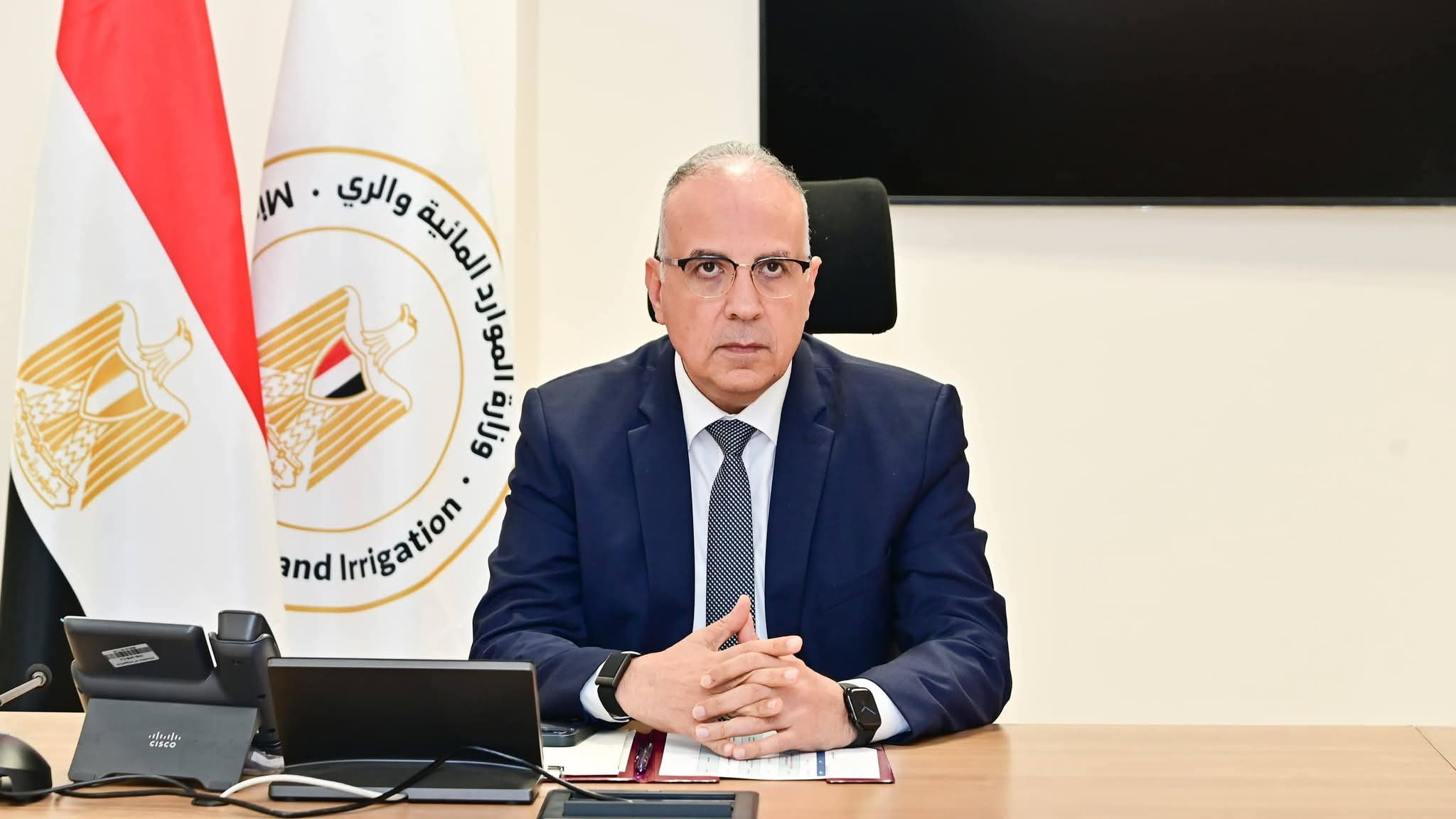 الدكتور سويلم يتابع ترتيبات عقد "أسبوع القاهرة التاسع للمياه" تحت رعاية فخامة الرئيس/ عبد الفتاح السيسي