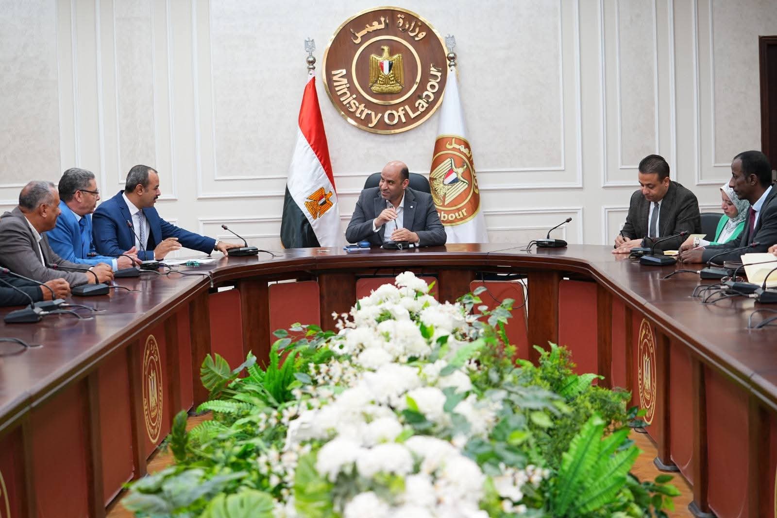 وزير العمل:أنتم خط الدفاع الأول في متابعة تنفيذ القانون...وزيادة الإنتاج ودعم الاستثمار..هدفنا ..