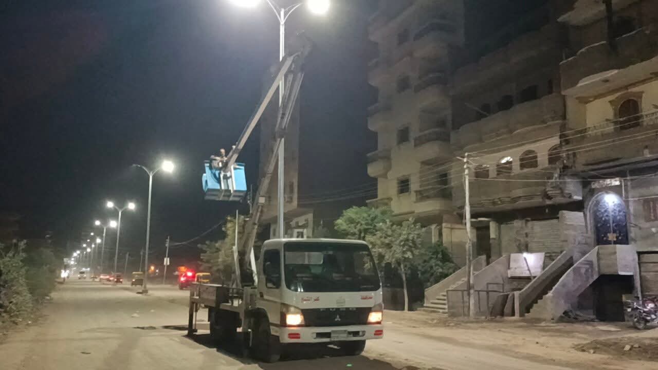 ️  محافظ كفرالشيخ يتابع إطلاق التيار الكهربائي لأعمدة الإنارة الجديدة بطريق عمر أبو العز «السلخانة» بمدينة دسوق ضمن مبادرة «جميلة يا بلدي