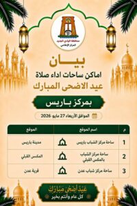 محافظ الوادى الجديد: تجهيز ٢٩ ساحة و٣٣٤مسجدا لاستقبال المصلين خلال عيد الاضحى المبارك 
