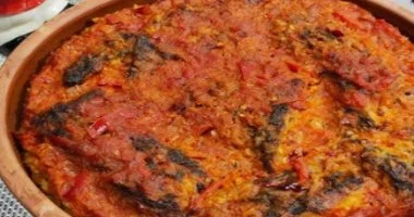 طريقة عمل طاجن سمك بالبصل المكرمل