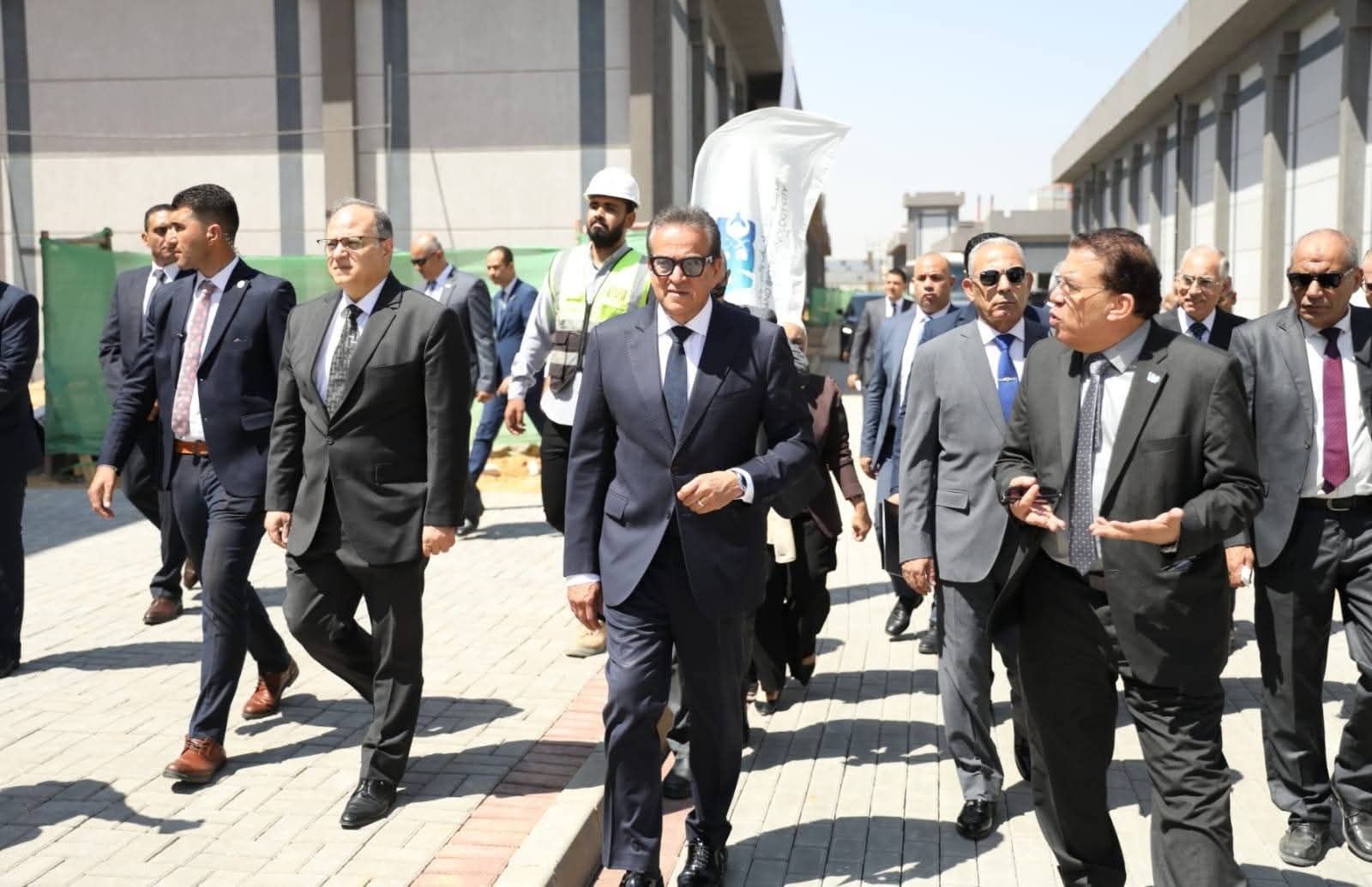 وزير الصحة يتفقد «مدينة اللقاحات والبيوتكنولوجي» ويؤكد أهميتها الاستراتيجية