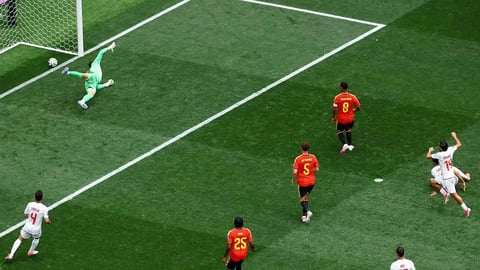 بلجيكا تتعادل مع إيران وتمنح مصر فرصة تصدر المجموعة السابعة بكأس العالم