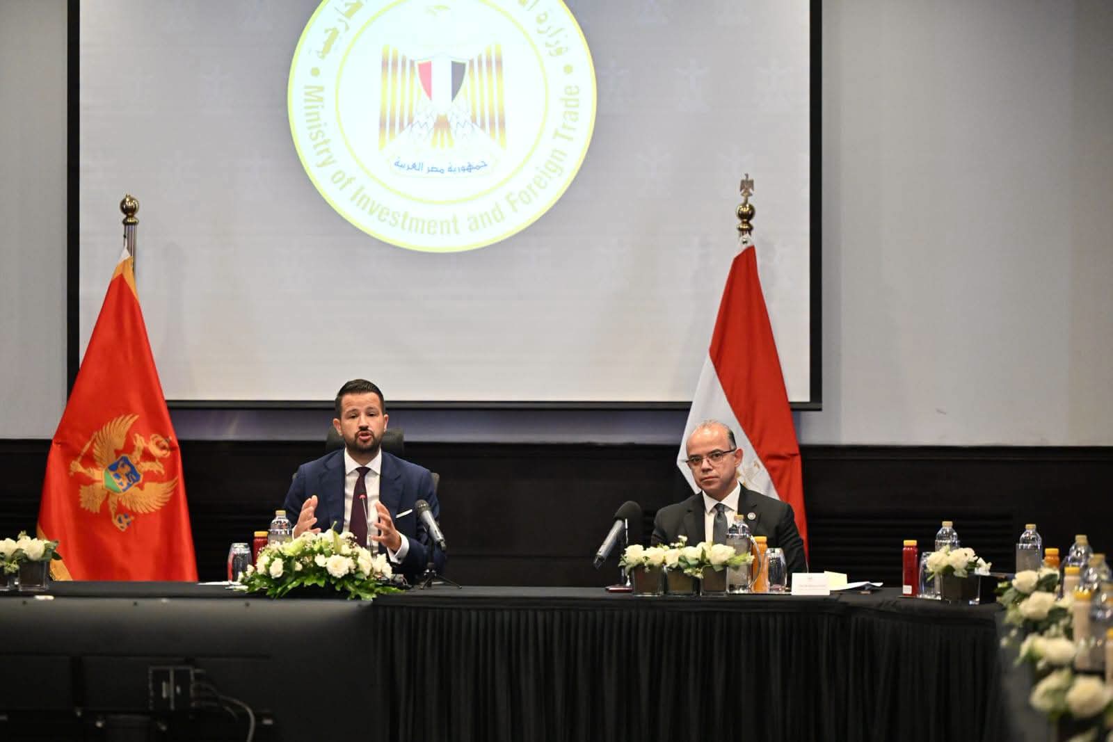 وزير الاستثمار والتجارة الخارجية ورئيس جمهورية الجبل الأسود يبحثان فرص تعزيز التعاون الاستثماري