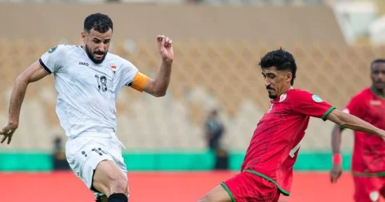 العراق وعمان يتعادلان 1-1 في افتتاح مشوارهما بخليجي 27