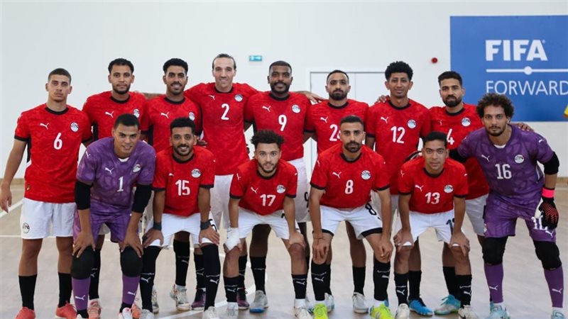 منتخب مصر لكرة الصالات يهزم الجزائر 6-3 في الودية الأولى