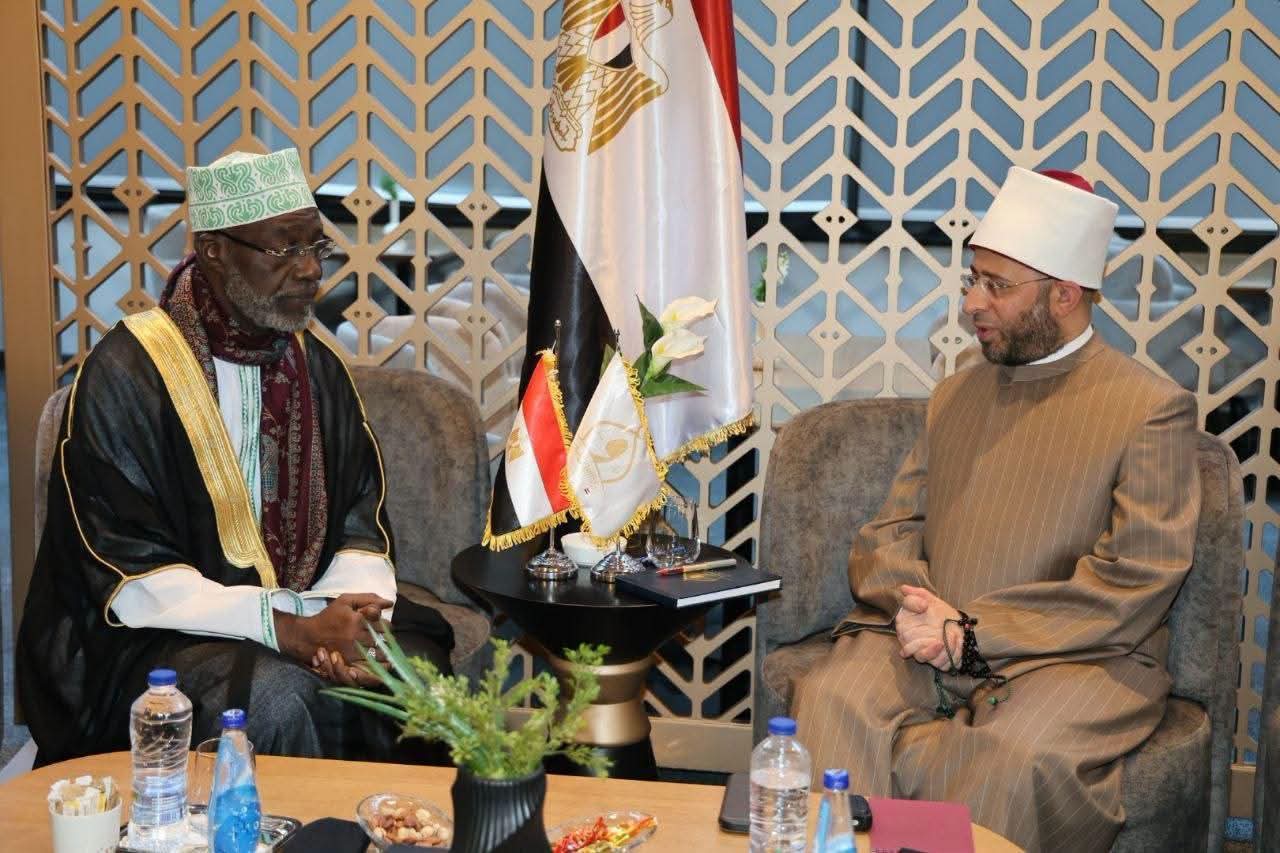 مفتي الكونغو: مصر عنوان للعلم والتيسير والفضل والكرم