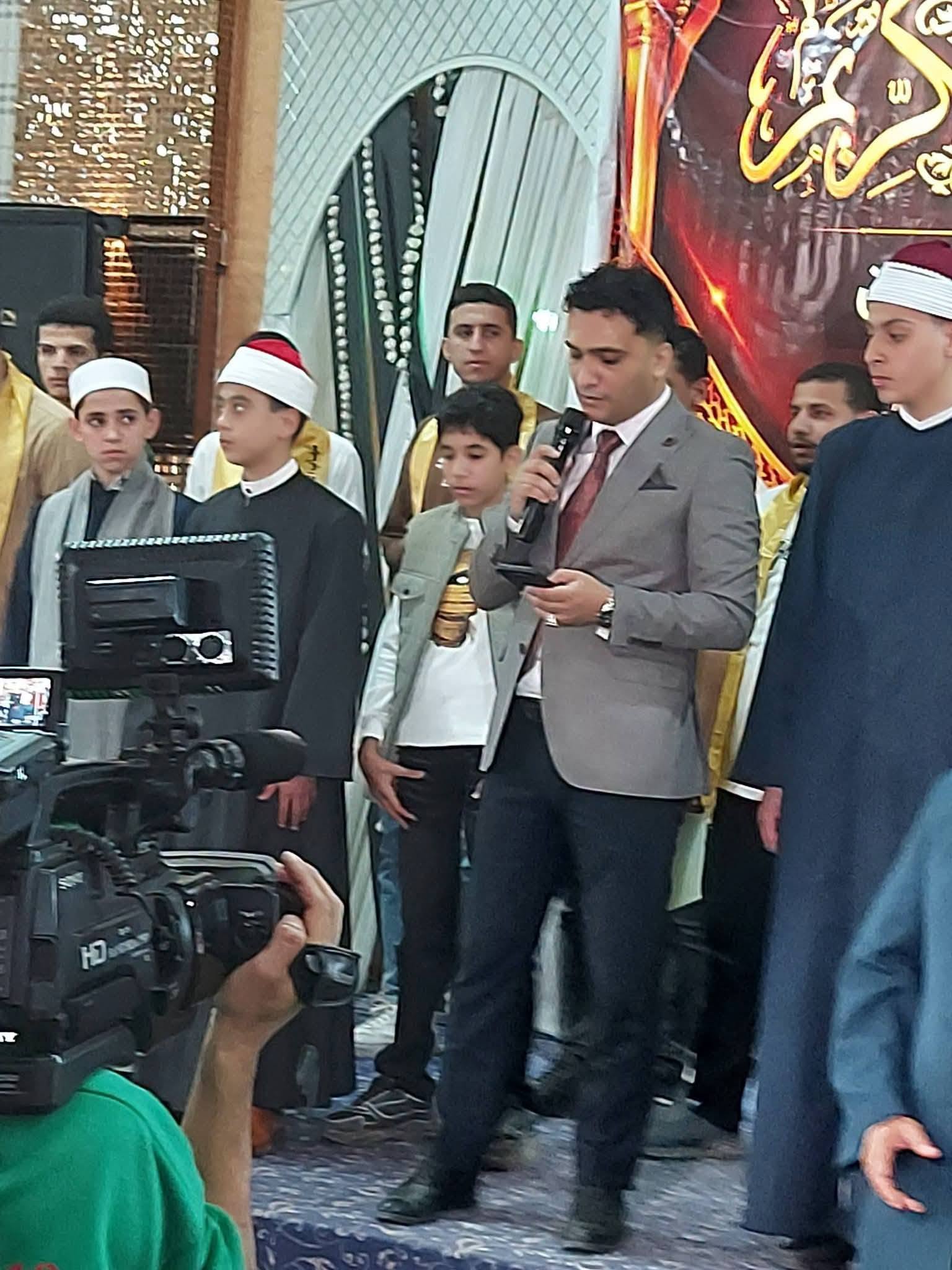الحفل الختامي السنوي لمؤسسة شهاب الدين للاعمال الخيرية لحفظة القرآن الكريم وتكريم المتميزين بمركز شربين بالدقهلية