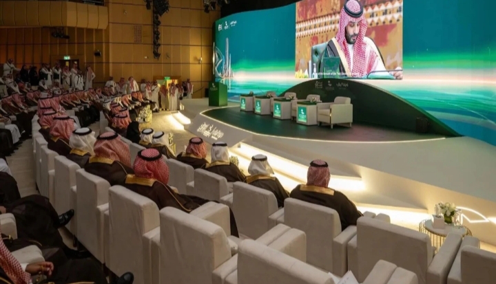 المملكة العربية السعودية أمير الرياض يفتتح منتدى الرياض الاقتصادي في دورته الـ 12